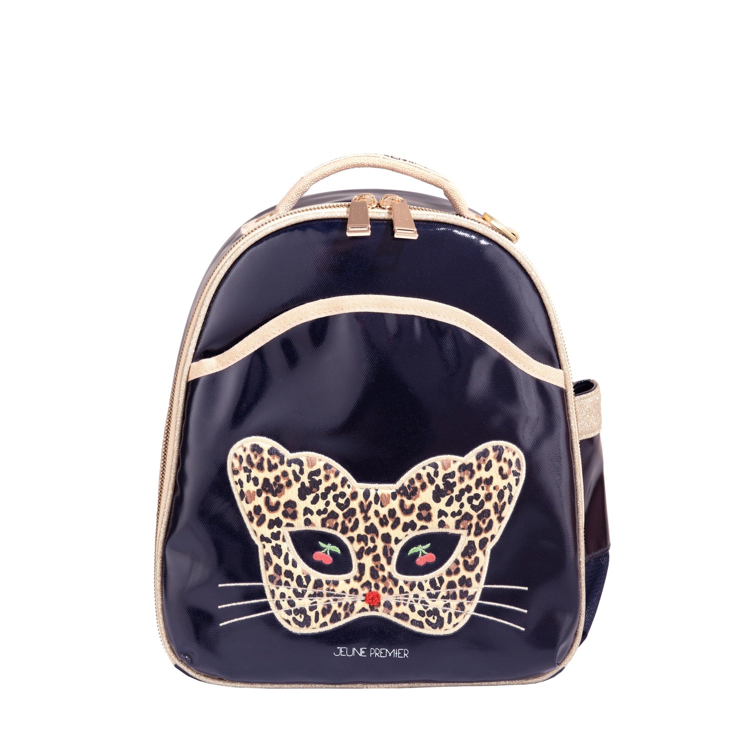 The Ralphie backpack is an Ergonomic, trendy school bag for independent toddlers and preschoolers. The "Love Cats" print is ideal for fashionistas who love laqué & leopard.