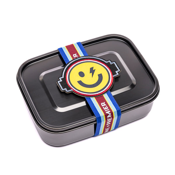 Brotdose Gummiband - Happy Face