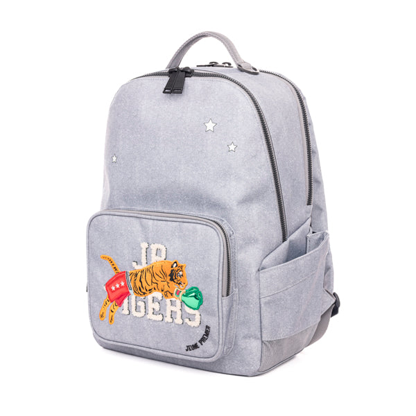 Rucksack Bobbie - Boxing Tiger (Grey mélange)