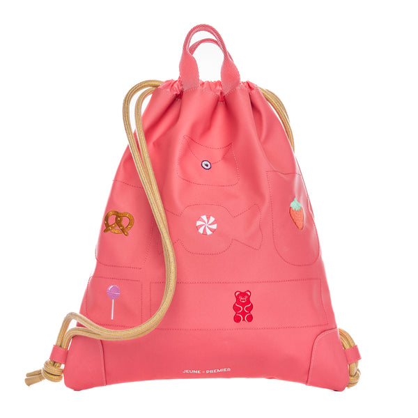 City Bag Candy. Trendy bag for school and leisure for all ages. This bag is a true chameleon: wear it as a tote when you hit the city, a fashionable backpack or as a water repellent gym bag.