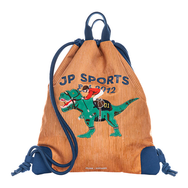 City Bag Polo Dino. Trendy bag for school and leisure for all ages. This bag is a true chameleon: wear it as a tote when you hit the city, a fashionable backpack or as a water repellent gym bag.