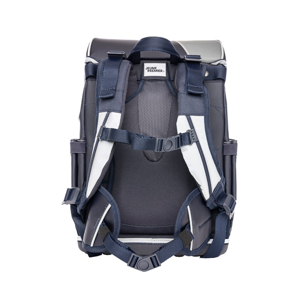 Ergomaxx Skate. Ergonomic, trendy backpack for children from 6 years old. Looking for a bag with beauty and brains? The load-bearing system transfers 50% of the weight to the hips.