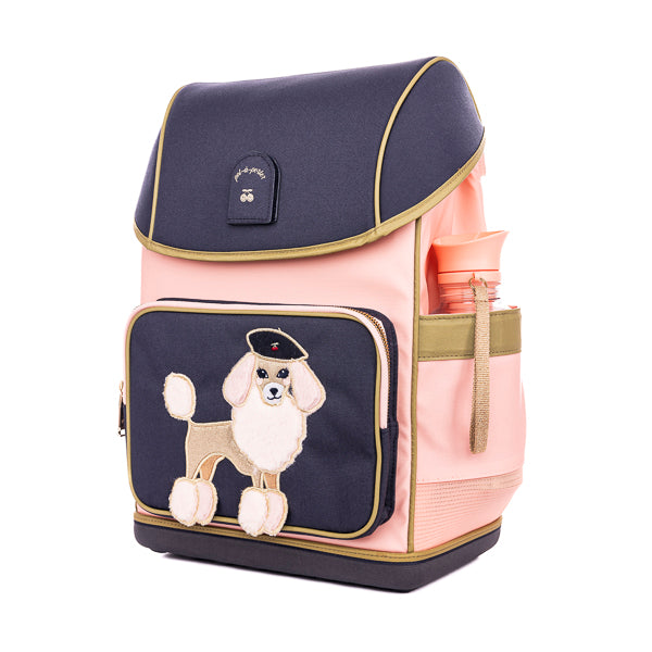 Ergomaxx Pet-à-Porter. Ergonomic, trendy backpack for children from 6 years. Looking for a bag with beauty and brains? The load-bearing system transfers 50% of the weight to the hips.