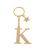 Keychain Letter Gold - K