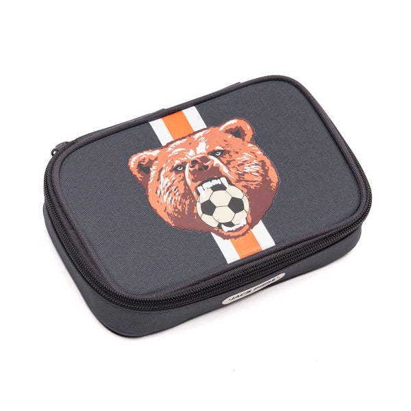 Pencil Case Filled - Soccer Bear