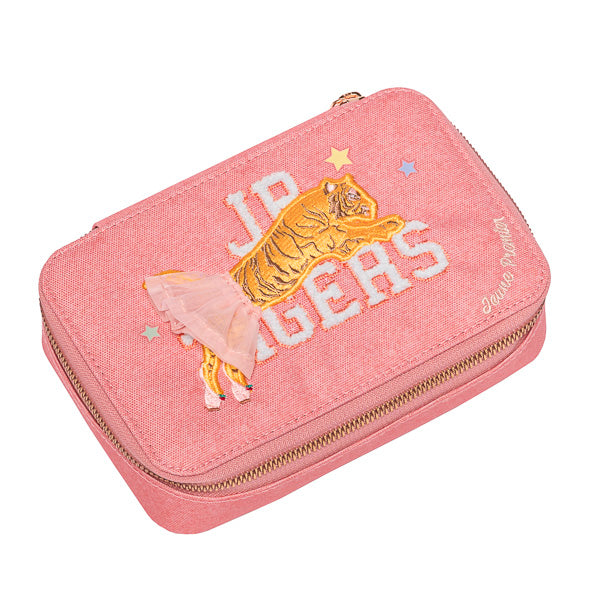 Pencil Box Filled - Tutu Tiger (Pink mélange)