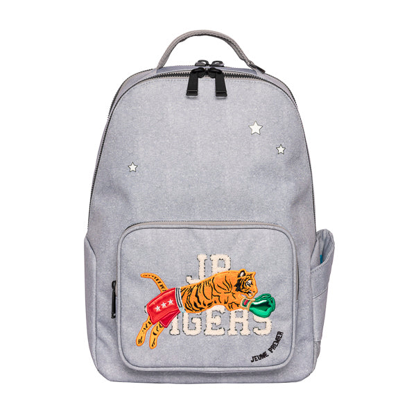 Rucksack Bobbie - Boxing Tiger (Grey mélange)