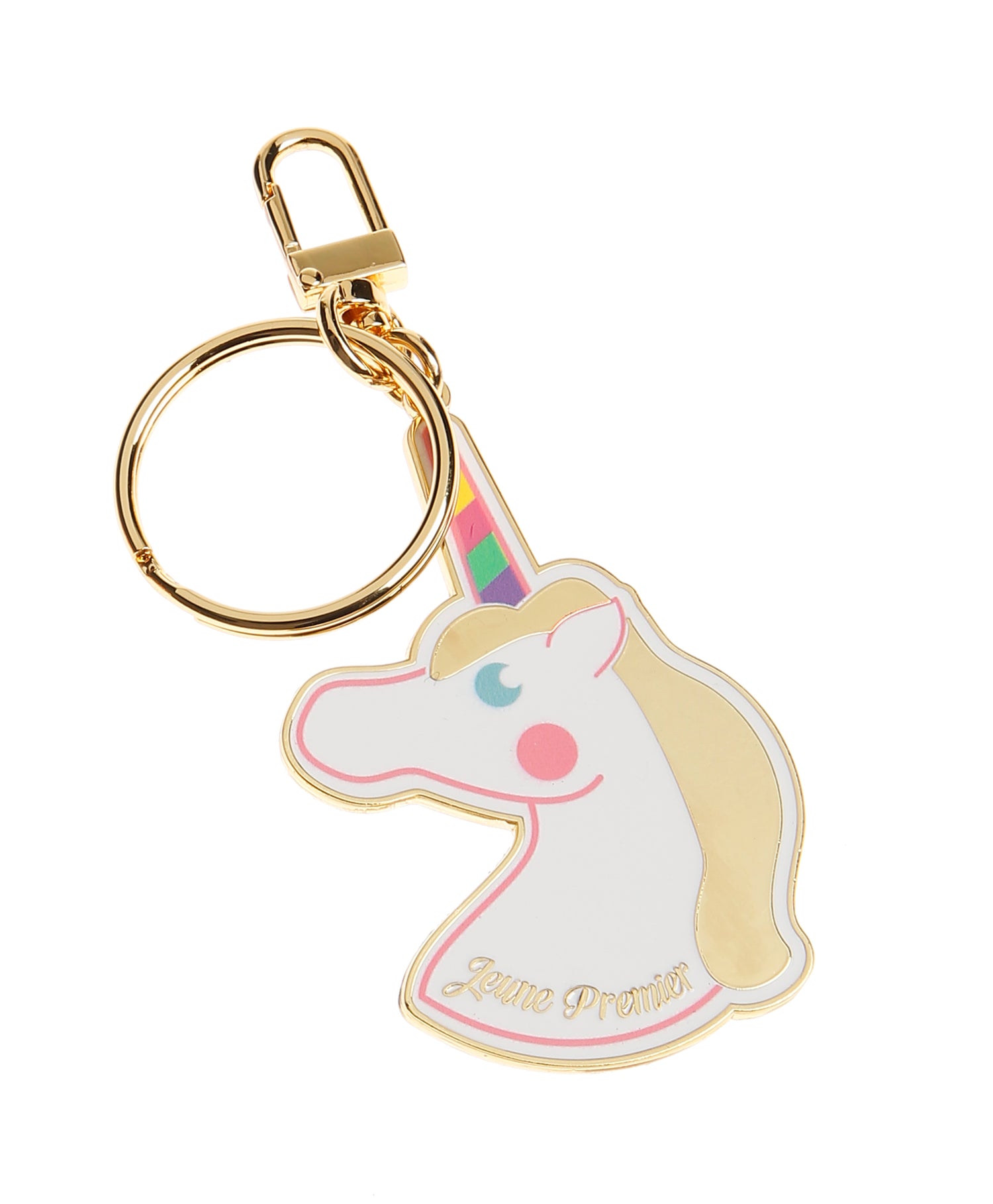 Keychain  - Unicorn Shiny Gold